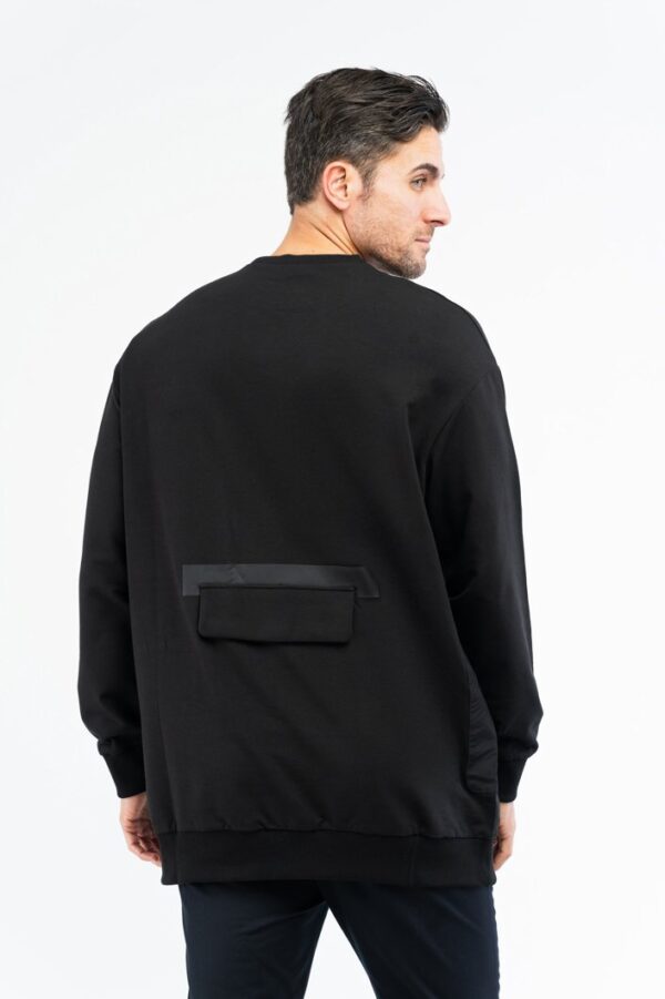 BIKKEMBERGS vyriškas džemperis „Pullover Black“